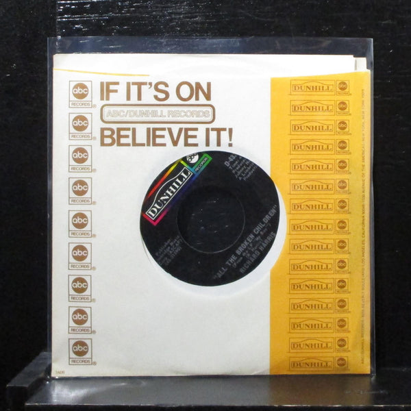 Richard Harris - There Are Too Many Saviours On My Cross 7" VG+ Vinyl 45 D-4322 - Shuga Records