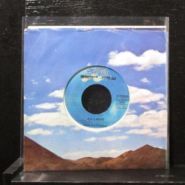 Dan Hartman - Forever In A Moment 7" VG+ Promo Vinyl 45 Blue Sky ZS5 02472 - Shuga Records
