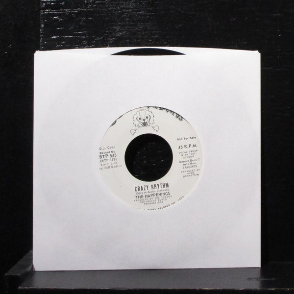 The Happenings - Crazy Rhythm 7" Mint- Promo Vinyl 45 BTP 545 USA 1968 - Shuga Records