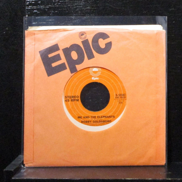 Bobby Goldsboro - Me And The Elephants 7" VG+ Vinyl 45 Epic 8-50342 USA 1977 - Shuga Records