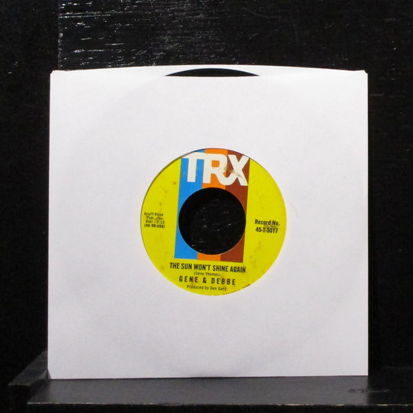 Gene & Debbe - Memories Are Made Of This 7" VG+ Vinyl 45 TRX 45-T-5017 USA - Shuga Records