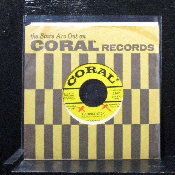 Pete Fountain - Licorice Stick / Estrellita 7" Mint- Promo Vinyl 45 Coral 62413 - Shuga Records