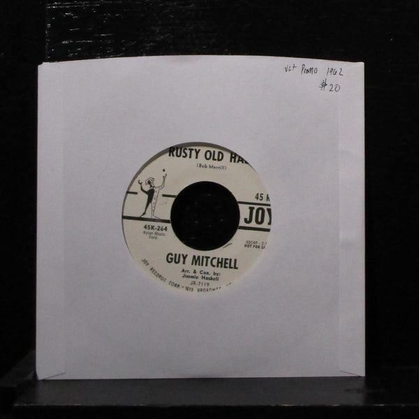 Guy Mitchell - Rusty Old Halo / Charlie's Shoes 7" VG+ Promo Vinyl 45K-264 Joy - Shuga Records