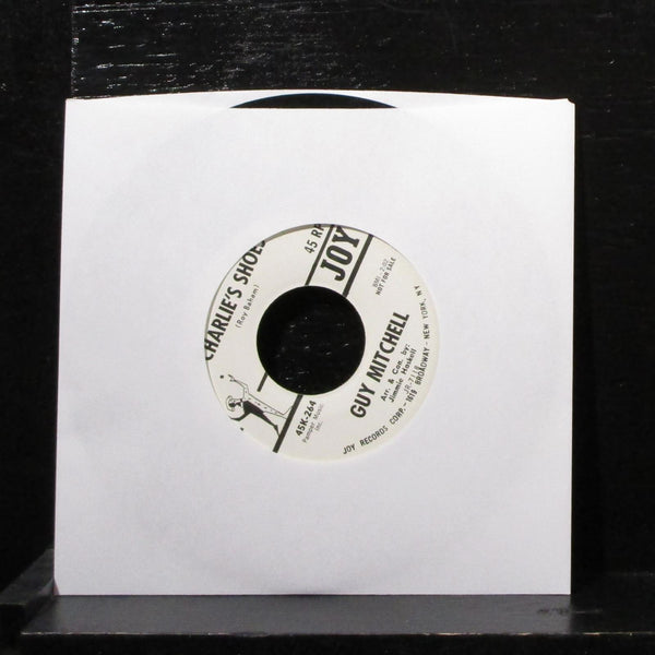 Guy Mitchell - Rusty Old Halo / Charlie's Shoes 7" VG+ Promo Vinyl 45K-264 Joy - Shuga Records