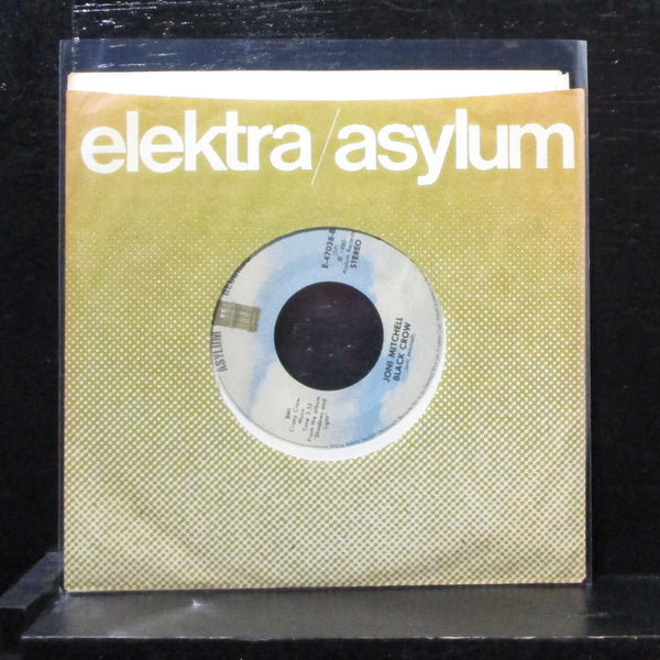Joni Mitchell - Why Do Fools In Love / Black Crow 7" Mint- Vinyl 45 E-47038 1980 - Shuga Records
