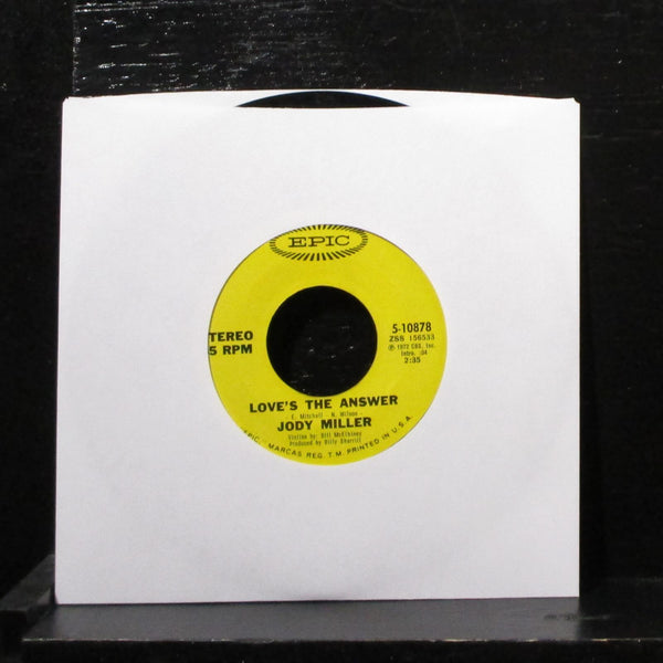 Jody Miller - There's A Party Goin' On 7" VG+ Vinyl 45 Epic 5-10878 USA 1972 - Shuga Records