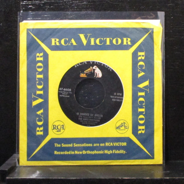 Ames Brothers - 49 Shades Of Green / Summer Sweetheart 7" VG+ Vinyl 45 47-6608 - Shuga Records