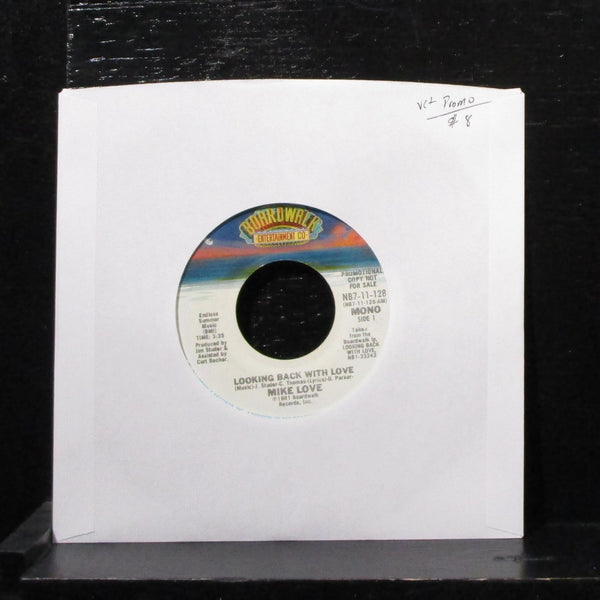 Mike Love - Looking Back With Love 7" VG+ Promo Vinyl 45 NB7-11-128 USA 1981 - Shuga Records