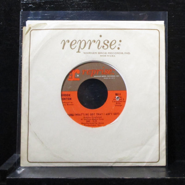Brook Benton - Laura / You're The Reason 7" VG+ Vinyl 45 Reprise 0611 USA 1967 - Shuga Records