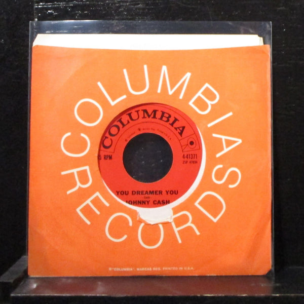 Johnny Cash - Frankie's Man, Johnny / You Dreamer You 7" VG+ Vinyl 45 4-41371 - Shuga Records