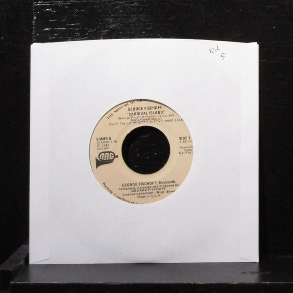 George Fischoff - Carnival Island 7" VG+ Promo Vinyl 45 S-MMG-6 USA 1982 - Shuga Records