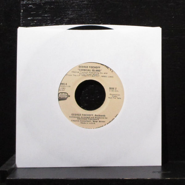 George Fischoff - Carnival Island 7" VG+ Promo Vinyl 45 S-MMG-6 USA 1982 - Shuga Records