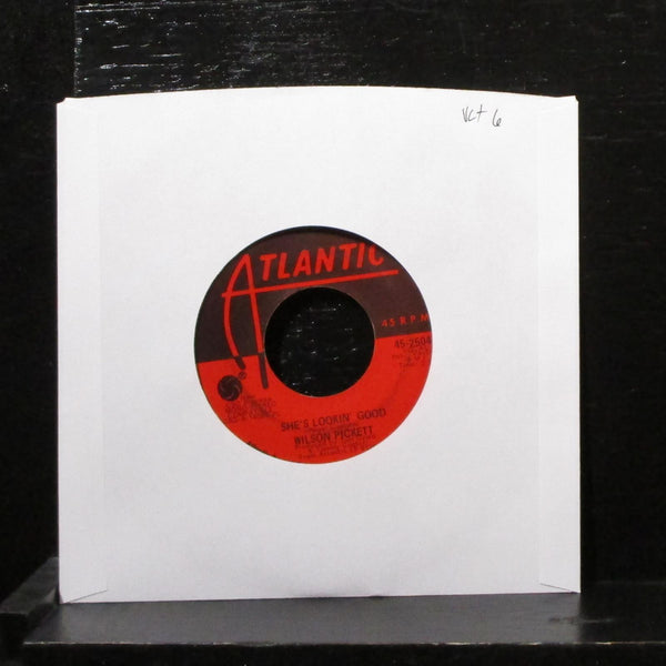 Wilson Pickett - She's Lookin' Good 7" VG+ Vinyl 45 Atlantic 45-2504 USA 1968 - Shuga Records
