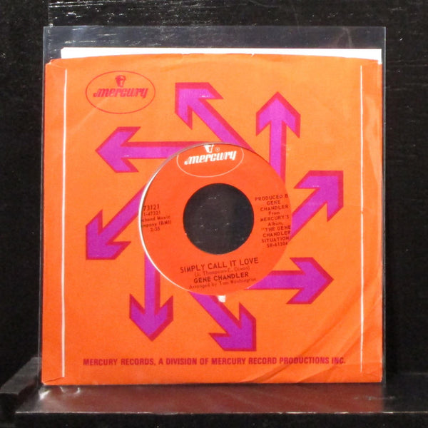 Gene Chandler - Simply Call It Love 7" Mint- Vinyl 45 Mercury 73121 USA 1970 - Shuga Records