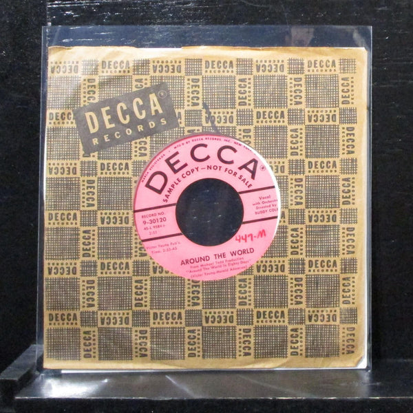 Bing Crosby - Around The World / Love In A Home 7" VG+ Promo Vinyl 45 9-30120 - Shuga Records