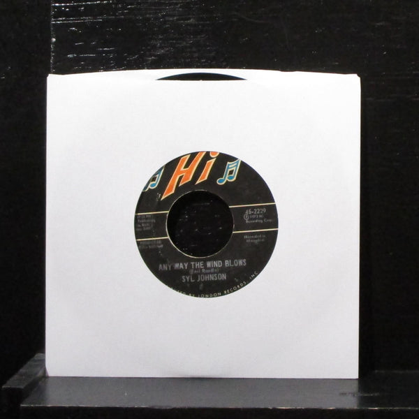 Syl Johnson - We Did It / Any Way The Wind Blows 7" Mint- Vinyl Hi 45-2229 USA - Shuga Records