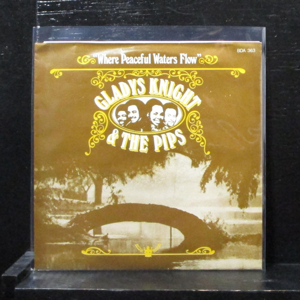 Gladys Knight & The Pips - Where Peaceful Waters Flow 7" Mint- Vinyl 45 BDA-363 - Shuga Records