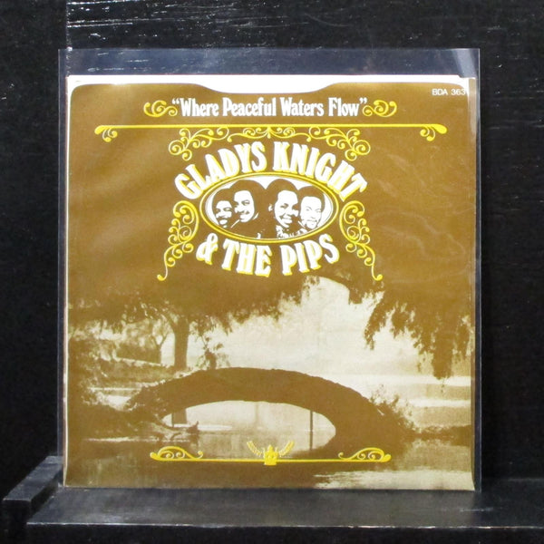 Gladys Knight & The Pips - Where Peaceful Waters Flow 7" Mint- Vinyl 45 BDA-363 - Shuga Records