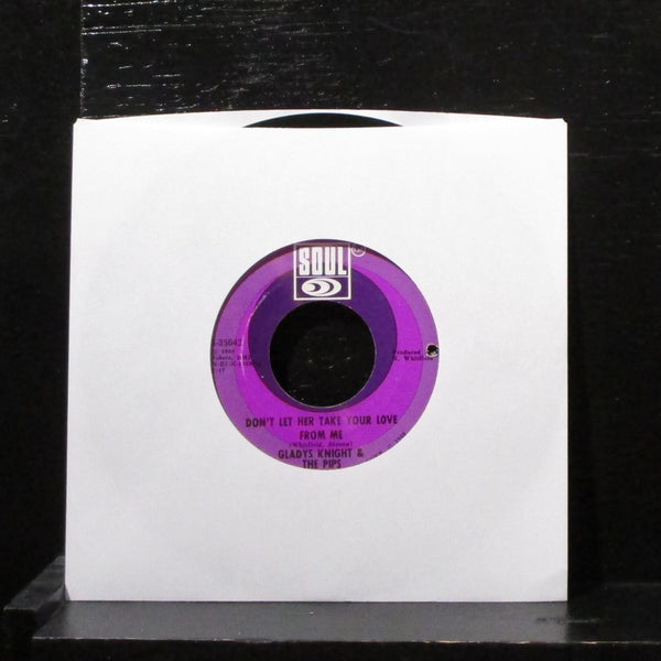 Gladys Knight & The Pips - The End Of Our Road 7" VG+ Vinyl 45 Soul S-35042 USA - Shuga Records