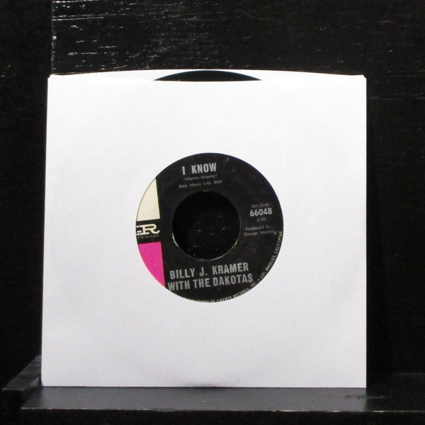 Billy J. Kramer & The Dakotas - I'll Keep You Satisfied 7" VG+ Vinyl 45 66048 - Shuga Records