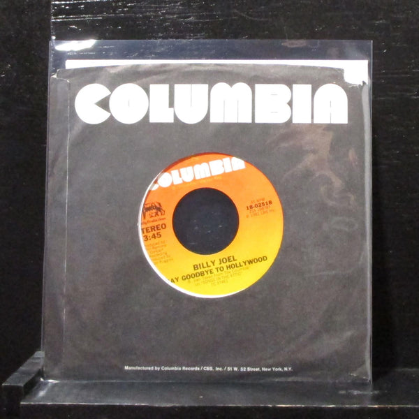 Billy Joel - Say Goodbye To Hollywood 7" Mint- Vinyl 45 Columbia 18-02518 USA - Shuga Records