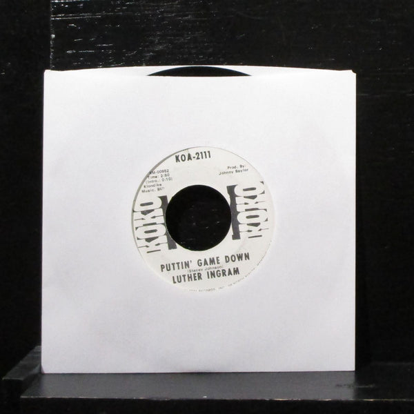 Luther Ingram - I Don't Want To Be Right 7" VG+ Promo Vinyl 45 KOA-2111 USA 1972 - Shuga Records