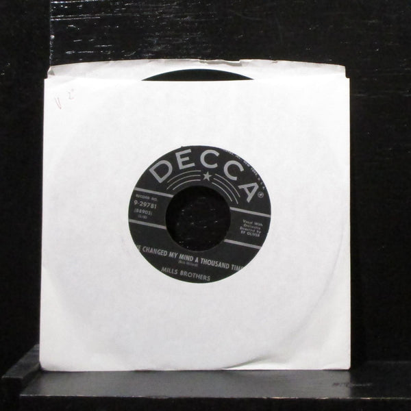The Mills Brothers - All The Way 'Round The World 7" VG+ Vinyl 45 Decca 9-29781 - Shuga Records