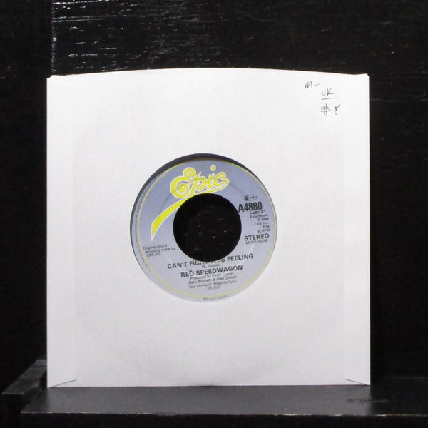 REO Speedwagon - Can't Fight This Feeling 7" Mint- Vinyl 45 Epic A4880 UK 1985 - Shuga Records