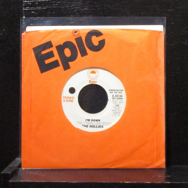 The Hollies - I'm Down 7" Mint- Promo Vinyl 45 Epic 8-50144 USA 1975 - Shuga Records