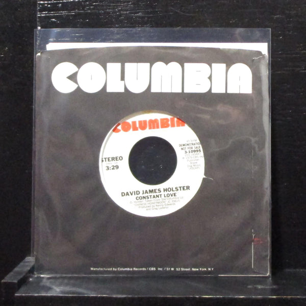 David James Holster - Constant Love 7" Mint- Promo Vinyl 45 Columbia 3-10995 USA - Shuga Records