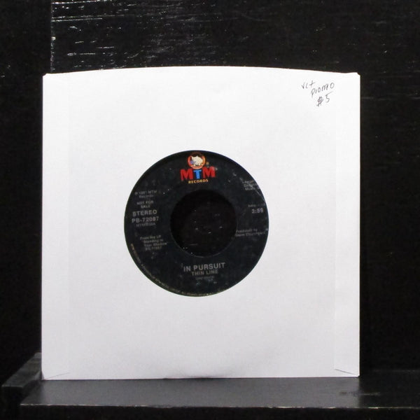 In Pursuit - Thin Line 7" VG+ Promo Vinyl 45 MTM PB-72087 USA 1987 - Shuga Records
