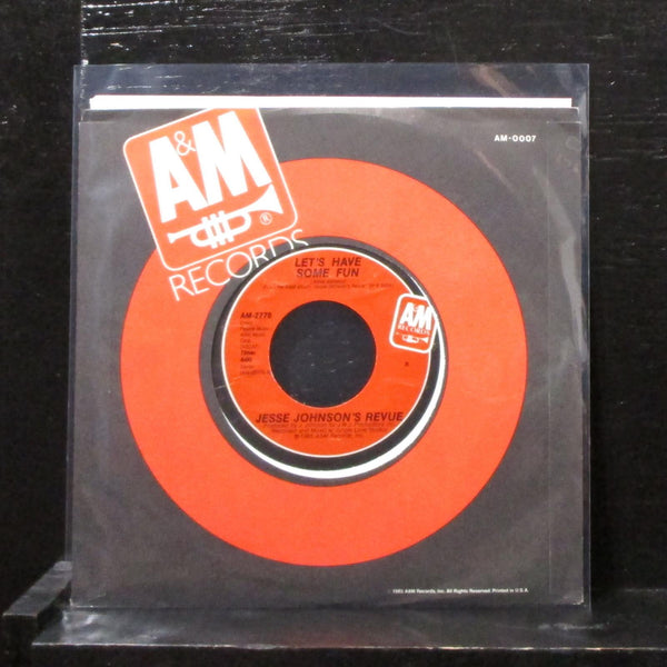 Jesse Johnson's Revue - Let's Have Some Fun 7" VG+ Vinyl 45 AM-2778 USA 1985 - Shuga Records