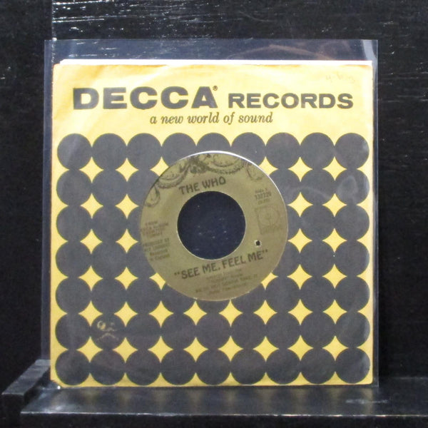 The Who - See Me, Feel Me / Overture 7" Mint- Vinyl 45 Decca 732729 USA 1970 - Shuga Records
