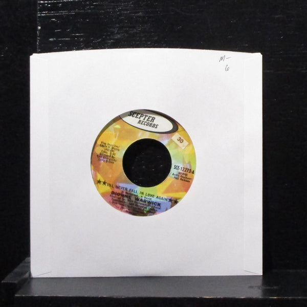 Dionne Warwick - I'll Never Fall In Love Again 7" Mint- Vinyl 45 SCE-12273 USA - Shuga Records