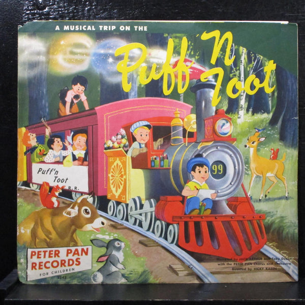 Jack Arthur - Puff 'N Toot 10" 78 RPM VG+ 2242 Mono 1953 Vinyl Record - Shuga Records