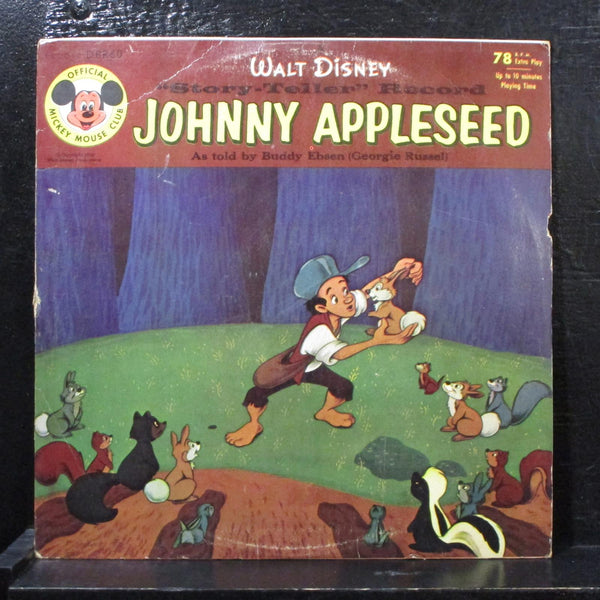 Buddy Ebsen - Johnny Appleseed 10" 78 RPM VG DBR-60 Mono Vinyl Record - Shuga Records