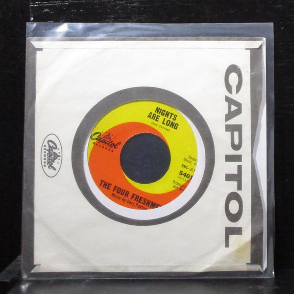Four Freshmen - When I Stop Lovin' You / Nights Are Long 7" Ming- Vinyl 45 5401 - Shuga Records