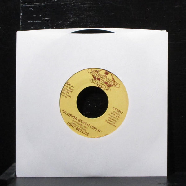 Tony Bellus - Florida Beach Girls 7" VG+ Vinyl 45 ST-2017 USA 1990 - Shuga Records