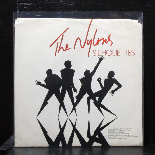 The Nylons - Silhouettes / Prince Of Darkness 7" Mint- Promo Vinyl 45 OA-0008 - Shuga Records