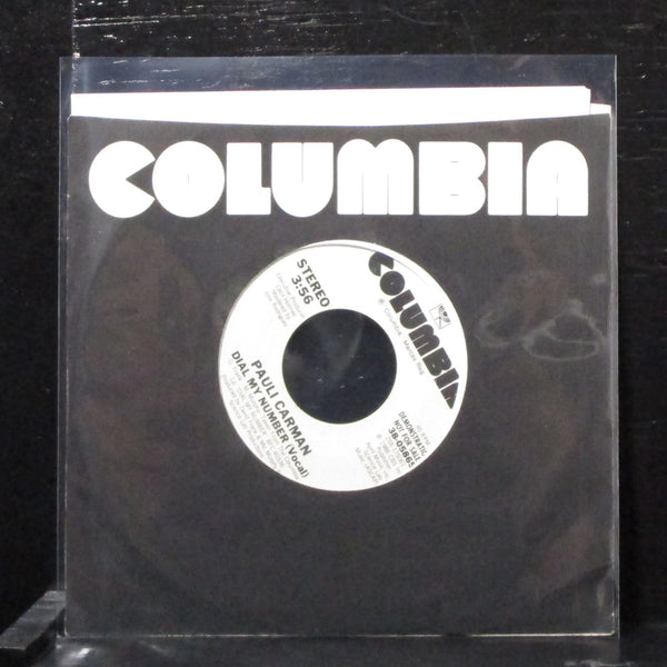 Pauli Carman - Dial My Number 7" Mint- Promo Vinyl 45 Columbia 38-05865 USA - Shuga Records