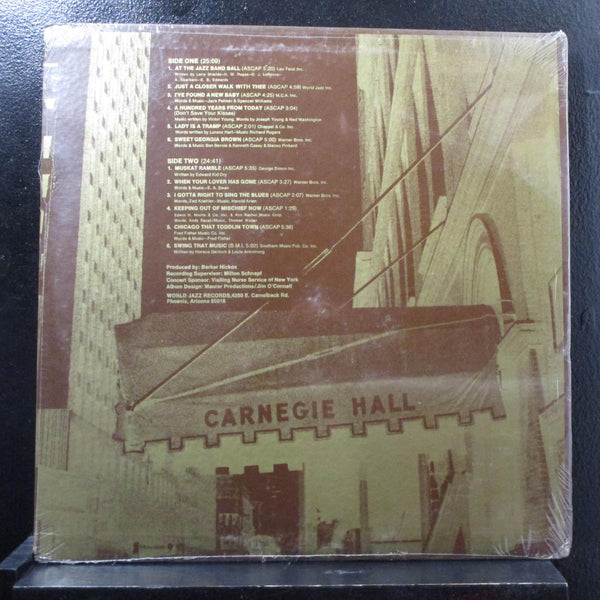 Yank Lawson & Bob Haggart - Vol 2 Carnegie Hall LP New Sealed WJLP-S-4 Record - Shuga Records