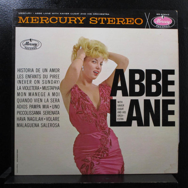 Abbe Lane With Xavier Cugat And His Orchestra LP VG+ SR-60643 Black Label Vinyl - Shuga Records