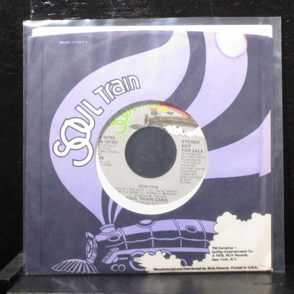 Soul Train Gang - Ooh Cha 7" Mint- Promo Vinyl 45 JH-10792 USA 1976 - Shuga Records