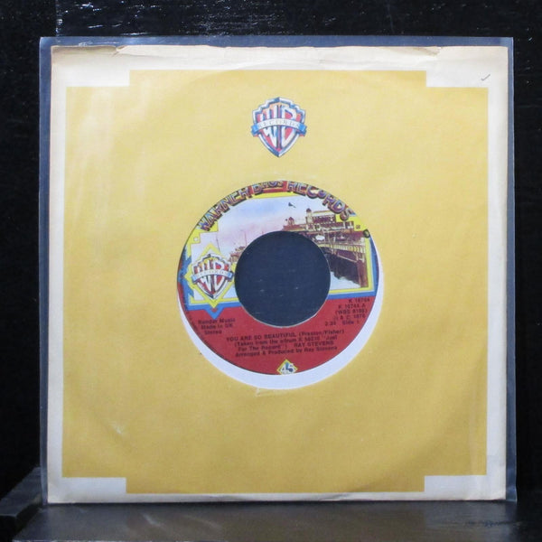 Ray Stevens - You Are So Beautiful 7" VG+ Vinyl 45 WB K 16744 UK 1976 - Shuga Records