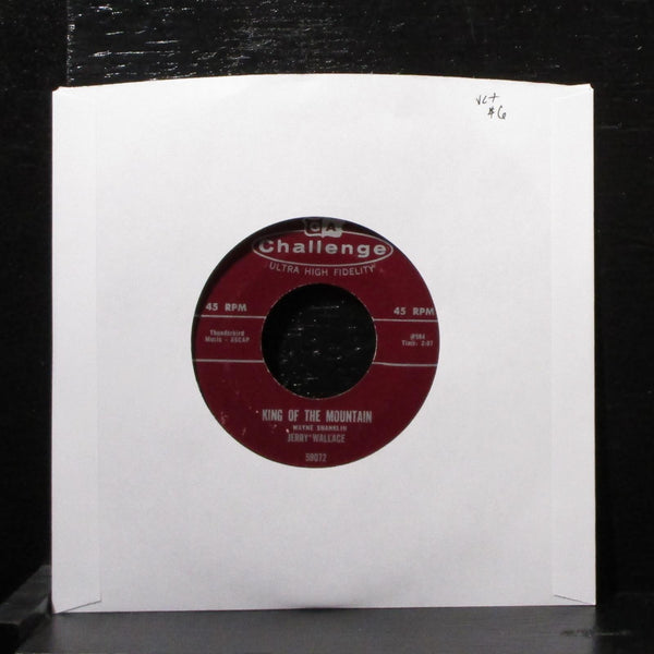 Jerry Wallace - King Of The Mountain 7" VG+ Vinyl 45 Challenge 59072 USA 1960 - Shuga Records