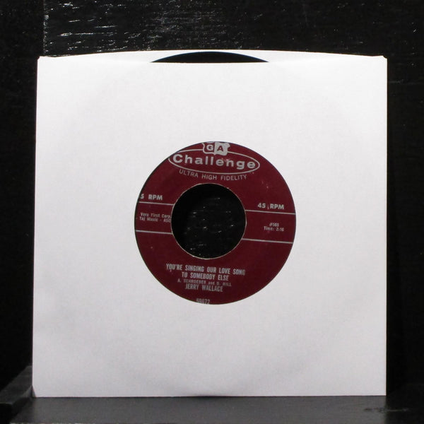 Jerry Wallace - King Of The Mountain 7" VG+ Vinyl 45 Challenge 59072 USA 1960 - Shuga Records