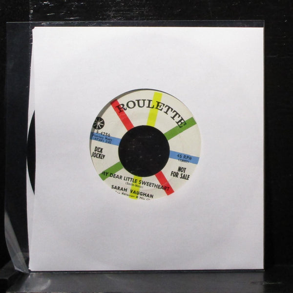 Sarah Vaughan - My Dear Little Sweetheart 7" VG+ Promo Vinyl 45 R-4256 USA 1960 - Shuga Records