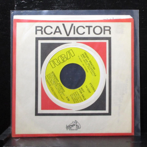 Henry Mancini - There's Enough To Go Around 7" VC+ Promo Vinyl 45 RCA 74-0297 - Shuga Records