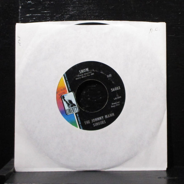 Johnny Mann Singers - If I Only Had Time / Snow 7" VG+ Vinyl 45 Capitol 56083 - Shuga Records
