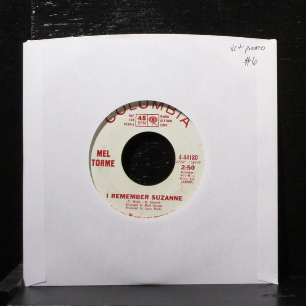 Mel Torme - I Remember Suzanne / Lover's Roulette 7" VG+ Promo Vinyl 45 4-44180 - Shuga Records
